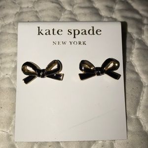 NWT Kate Spade bow earrings
